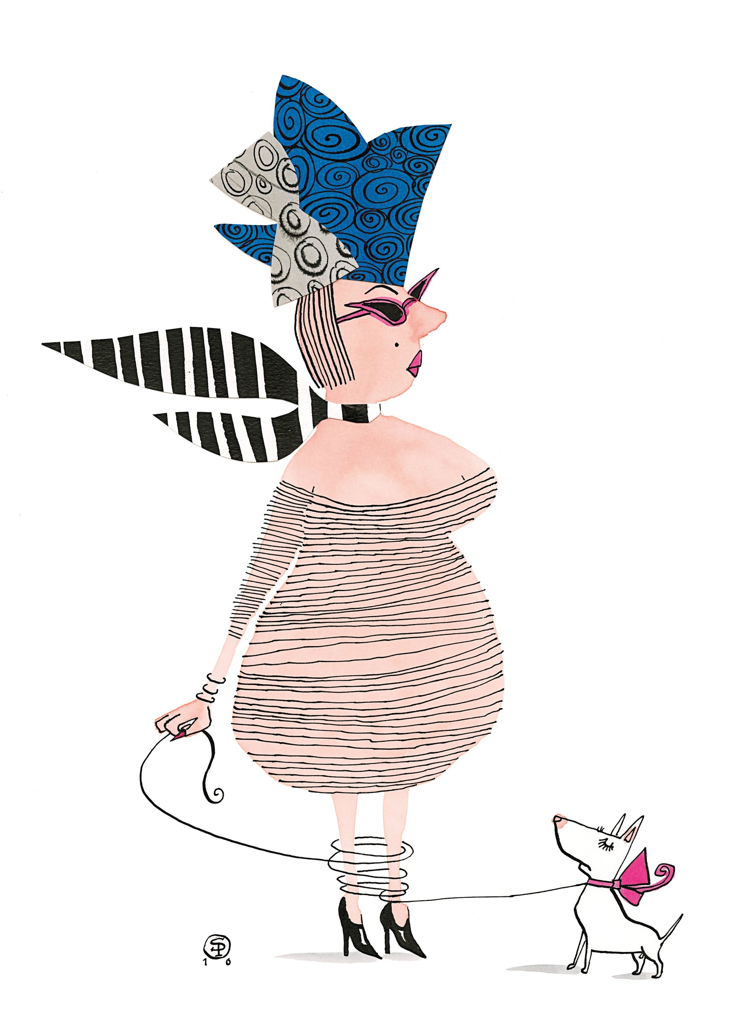 Mevrouw met hond - Sieb Posthuma